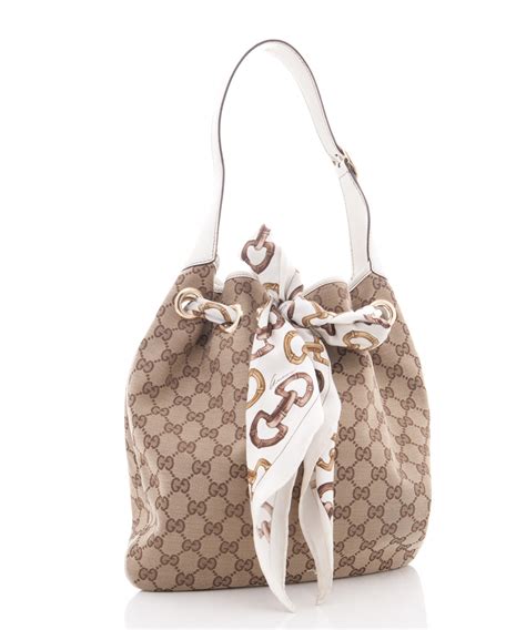 gucci handbag scarf